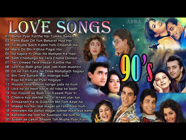 Evergreen Melodies - Jhankar Beats | 90'S  Romantic Love Songs | JUKEBOX | Hindi Love Songs class=