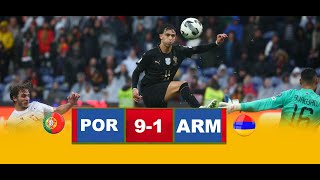 Portugal vs Armenia 9-1 | Highlights | UEFA World Cup Qualifiers 2025
