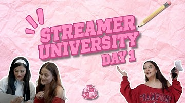 I GOT ACCEPTED INTO STREAMER UNIVERSITY | Day 1