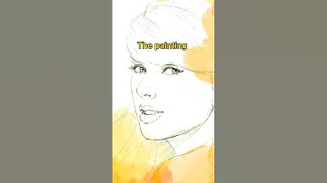 Taylor Swift & autumn inspired digital painting on IPad in Procreate. #autumncolors