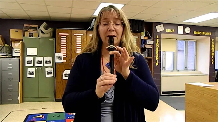 Mary Had a Little Lamb - Recorder Tutorial (orange belt song)