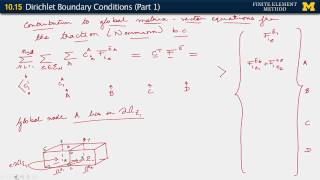 10.15 Dirichlet Boundary Conditions (Part 1)
