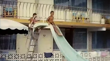 1950’s/60’s Family Vacation at the Pool - Beach Home Movies - Family - Trip - Vintage Footage Video