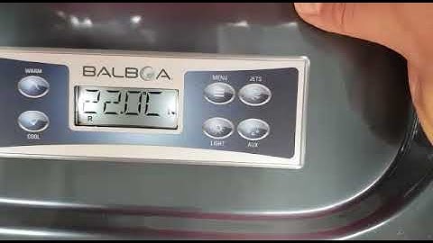Balboa TP500 - Control Panel