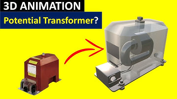 [3D] POTENTIAL TRANSFORMER/ What is inside Potential transformer [PT]/ Function of PT