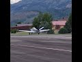 stuff you see #running | nice #beechcraft #bonanza #vtail #takeoff after #marchetti #s211 #landing