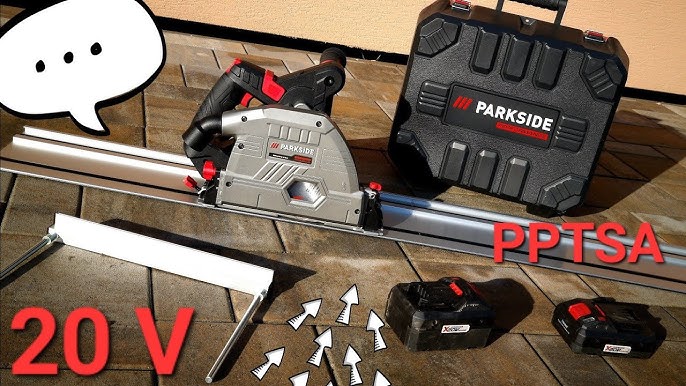40 V Tail Saw Parkside Performance PPSSA 40-Li A1. She finally succeeded..  - YouTube