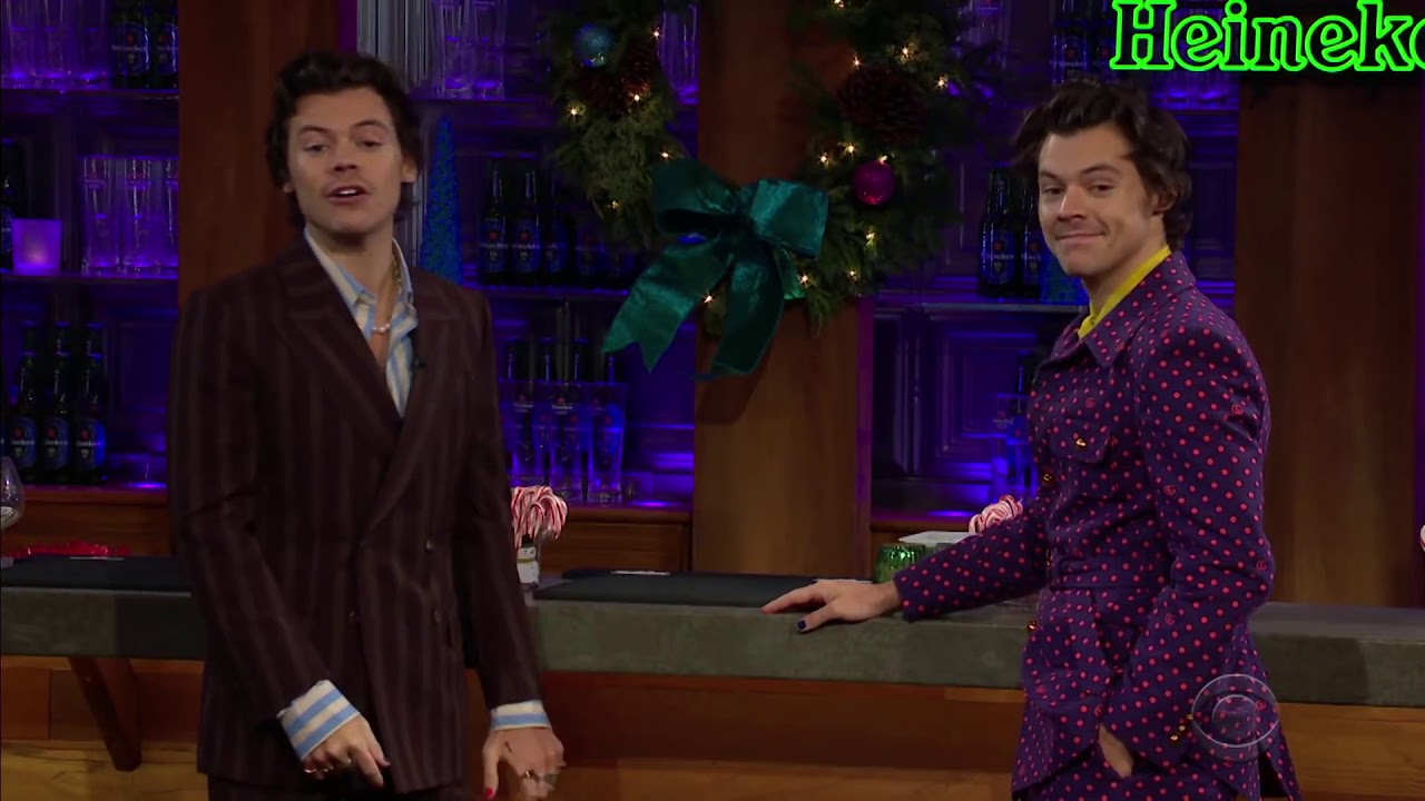 Harry Styles intreviewing Harry Styles - The Late Late Show 2019