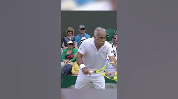 The Mansour Bahrami Trick Serve 