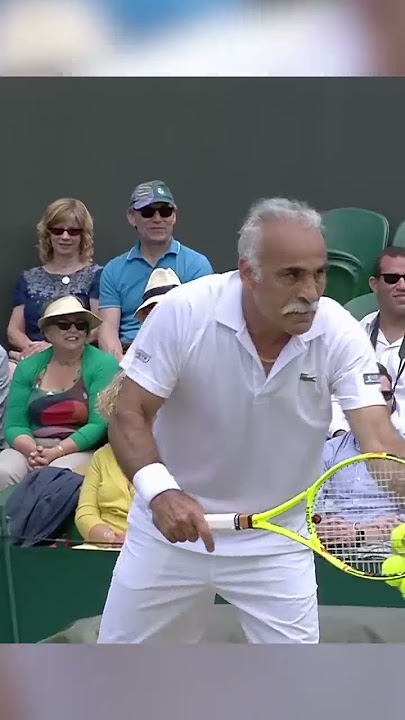 The Mansour Bahrami Trick Serve 🪄