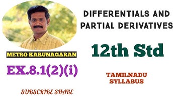 12th Std Maths Ex.8.1(2)(i) Use linear approximation to find the approximate value of (123)^(2/3)