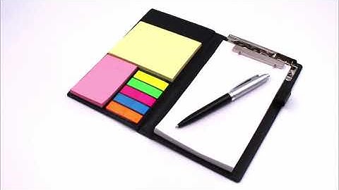 Note Pad with Sticky Pad with Ball Pen H1064