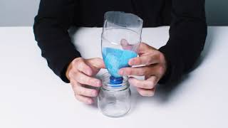 Make a simple water filter experiment