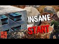 Decayed Base Leads To Most INSANE SOLO SNOWBALL | Vanilla Rust