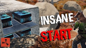 Decayed Base Leads To Most INSANE SOLO SNOWBALL | Vanilla Rust