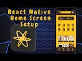 Building a Clean Home Screen in React Native