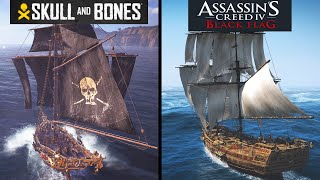 Skull and Bones vs Assassin's Creed IV: Black Flag Comparison