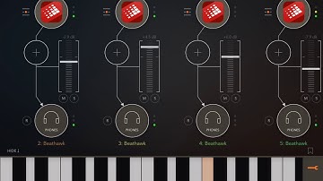 App BeatHawk packs BossaBrazil & Accordions HQ (iPad5 - Zé Osório)