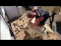 Great video angle on how to shear sheep (sheep shearing lessons)