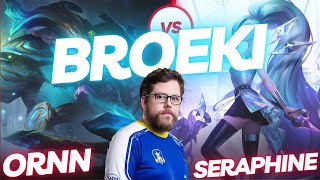 BROEKI | ORNN VS SERAPHINE | ADC GAMEPLAY | Patch 14.3 / Season 14 | #LeagueofLegends