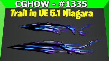 Creating Trails in Unreal Engine 5.1 Niagara: A Sneak Peek