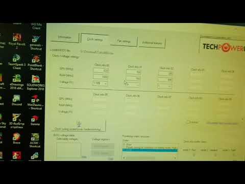วีดีโอ: วิธีโอเวอร์คล็อกการ์ดวิดีโอใน BIOS