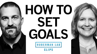 What to Do \& Not Do When Setting Goals | Dr. Emily Balcetis \& Dr. Andrew Huberman