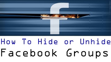 how to hide groups on facebook