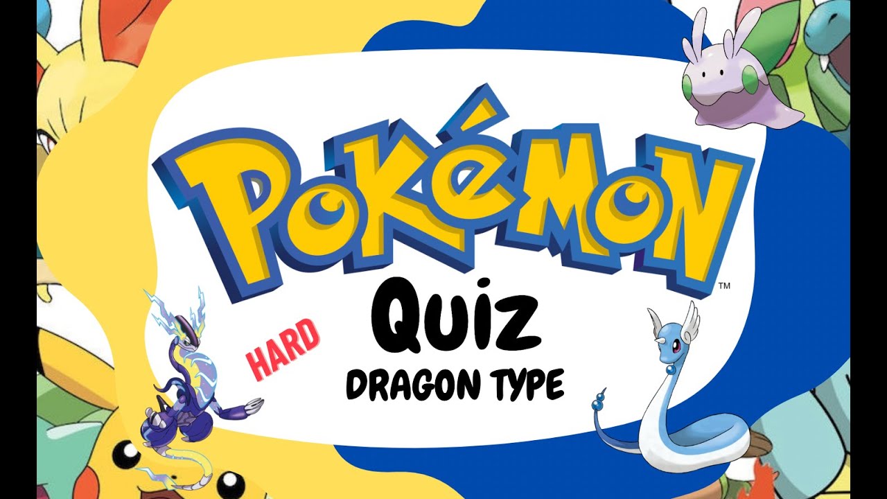 💥💥 QUIZ POKEMON DRAGON type - HARD LEVEL- BE A POKEMON MASTER!! #pokemon  #quizpokemon 