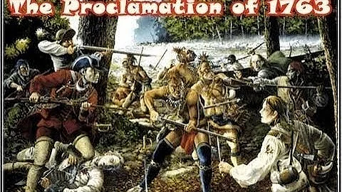 What did the proclamation of 1763 declare?