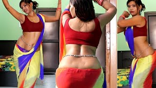 Low Waist Saree Fashion Sareelover Pinki Tiwari