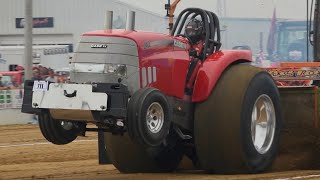 Tractor Pulling 2023: Light Super Stock Tractors. The Pullers Championship. Nashville, IL