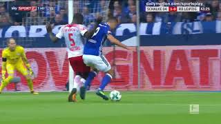 Schalke - Leipzig 1:0 Bentaleb Penalty