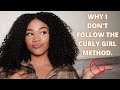 Why I Don't Follow The Curly Girl Method | My Concerns, Why You Should Be Careful! | Chatty