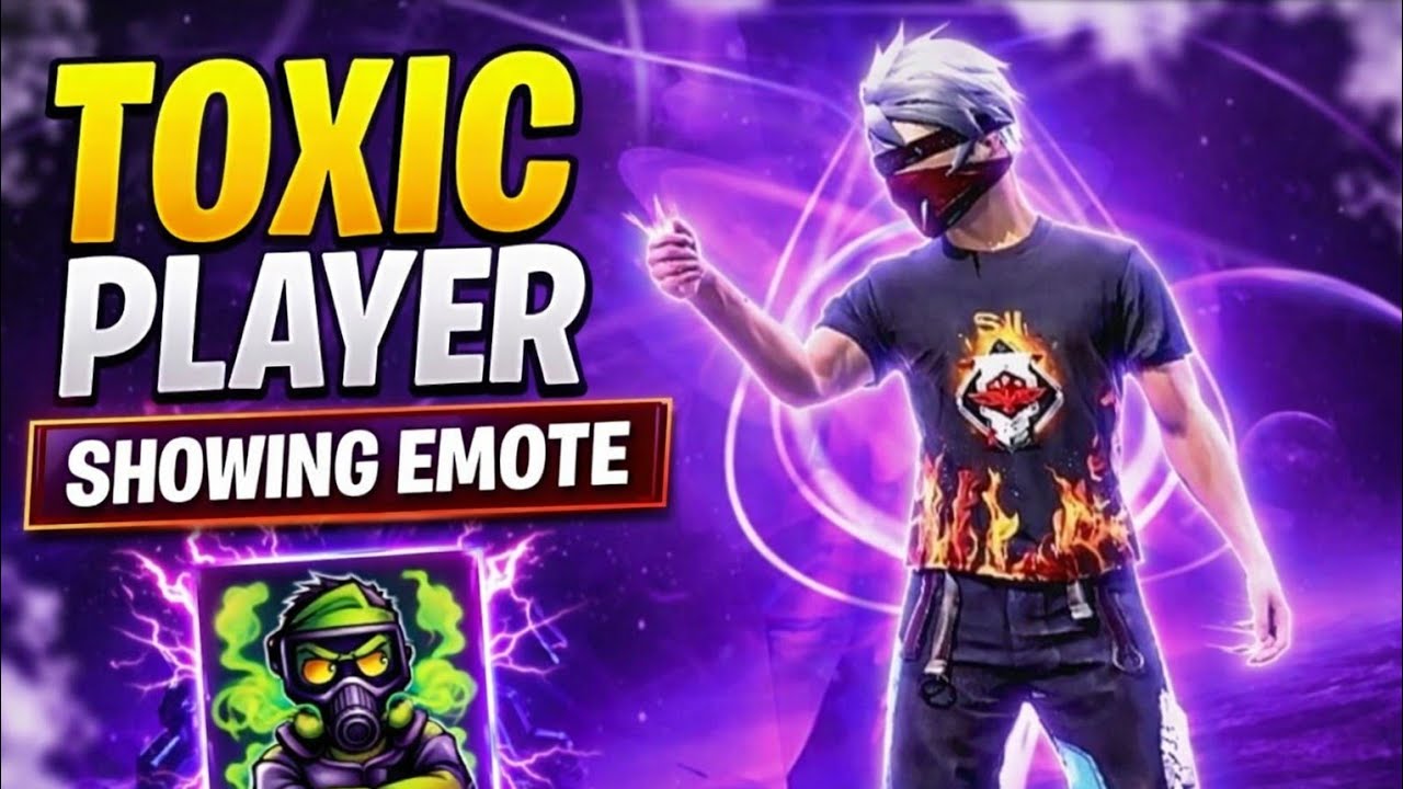 Toxic players showing emote 