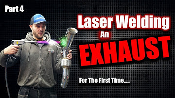 Voor het eerst een uitlaat laserlassen – Kan het echt werken?