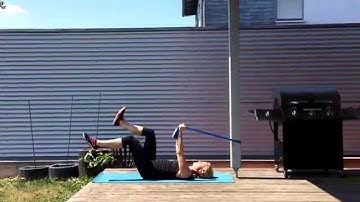 Band-resisted Dead Bugs