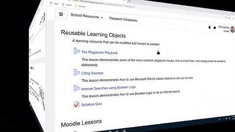 Reusable Learner Objects