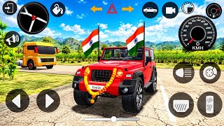 Modified Mahindra Thar Car Games: Indian Cars (Car Driving Game) - Car Games Android Gameplay 2026 screenshot 1