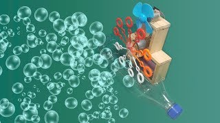 How To Make A Homemade Soap Bubble Machine | Very Easy to Do