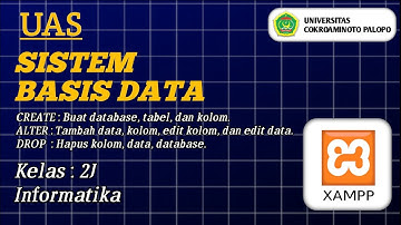 CARA MELAKUKAN CREATE, ALTER, DAN DROP PADA APLIKASI XAMPP