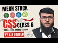 Web and App Development in MERN Stack | CSS Class 06 Flex, Create Navbar | By Sir Fareed