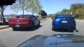 V6 mustang vs. Civic Si