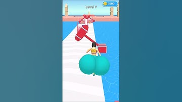 Fart Running Game #7 - Farting Girl Rush #shorts #funny