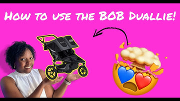 #howto use the BOB Duallie #stroller #twinmom 🤯🤯