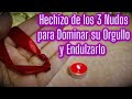 HECHIZO de los 3 NUDOS para DOMINAR SU ORGULLO y ENDULZARLO/A ✨🪢✨ NO FALLA!!!