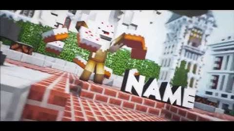 Free Intro Template: 3D Minecraft -Cinema 4D/After Effects- #40