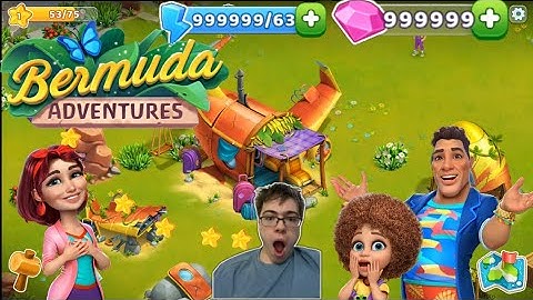 Bermuda Adventures hack mod - how to get Gems and Energy to RISE YOUR CAMP Tutorial