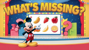 🎉 Can You Guess What’s Missing? 🤔 | Fun Kids Quiz Game! 🧸🍏🚗 | Learn and Play!
