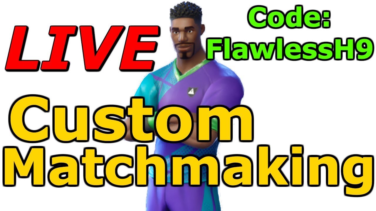 [EU] Custom Matchmaking With Subs *ANY PLATFORM* Fortnite Streamer